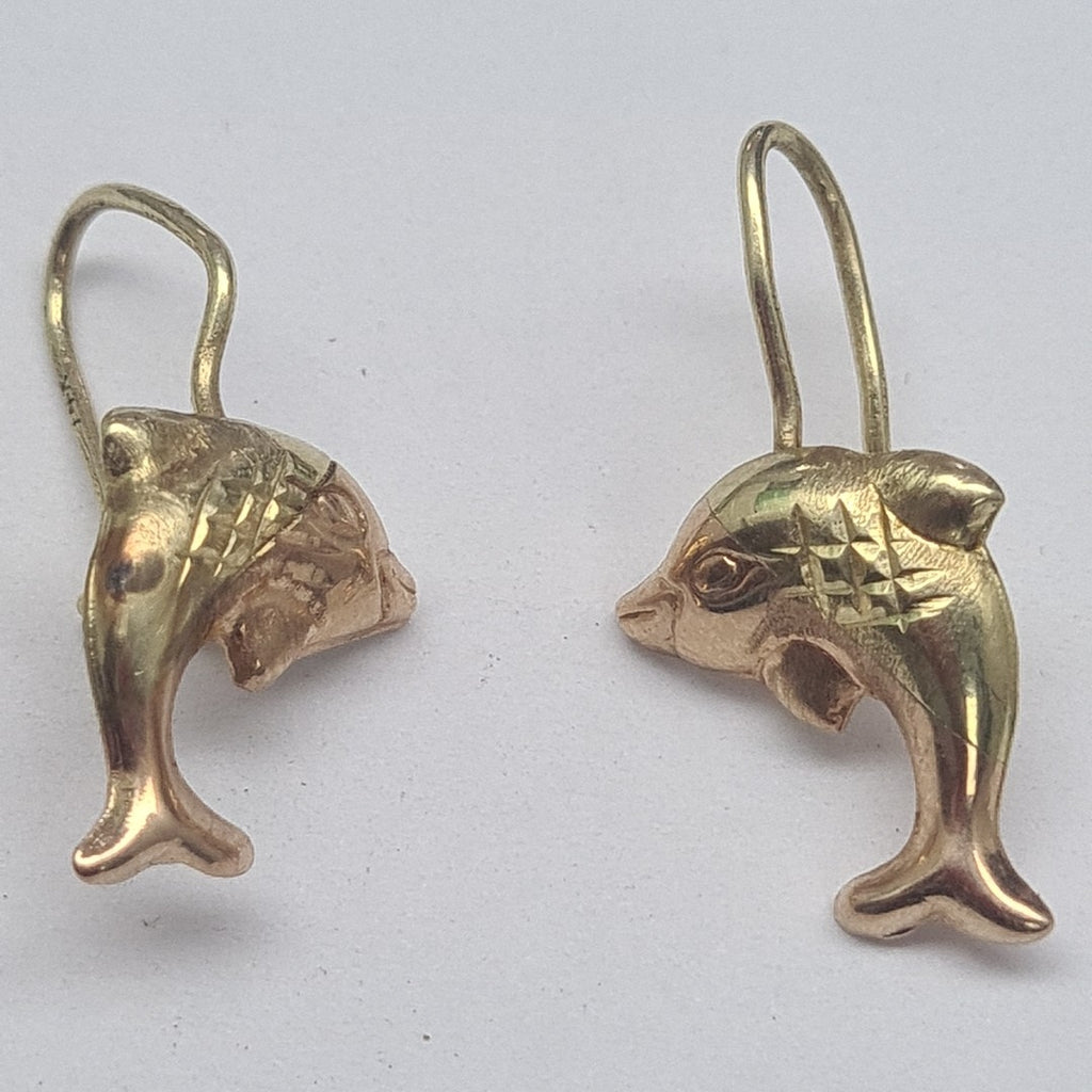 ARETES PAR ORO 14 K 1.3 GRMS (SEMINUEVO)
