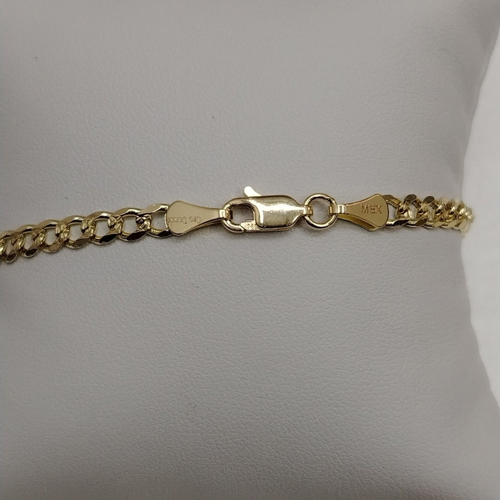PULSERAS BARBADA ORO 14K 21 CM 5.3 GR (NUEVO)
