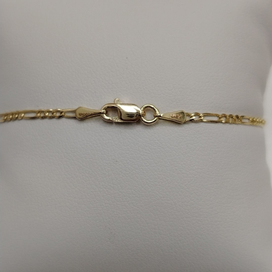 PULSERAS 3X1 ORO 14K 18 CM 1.5 GR (NUEVO)