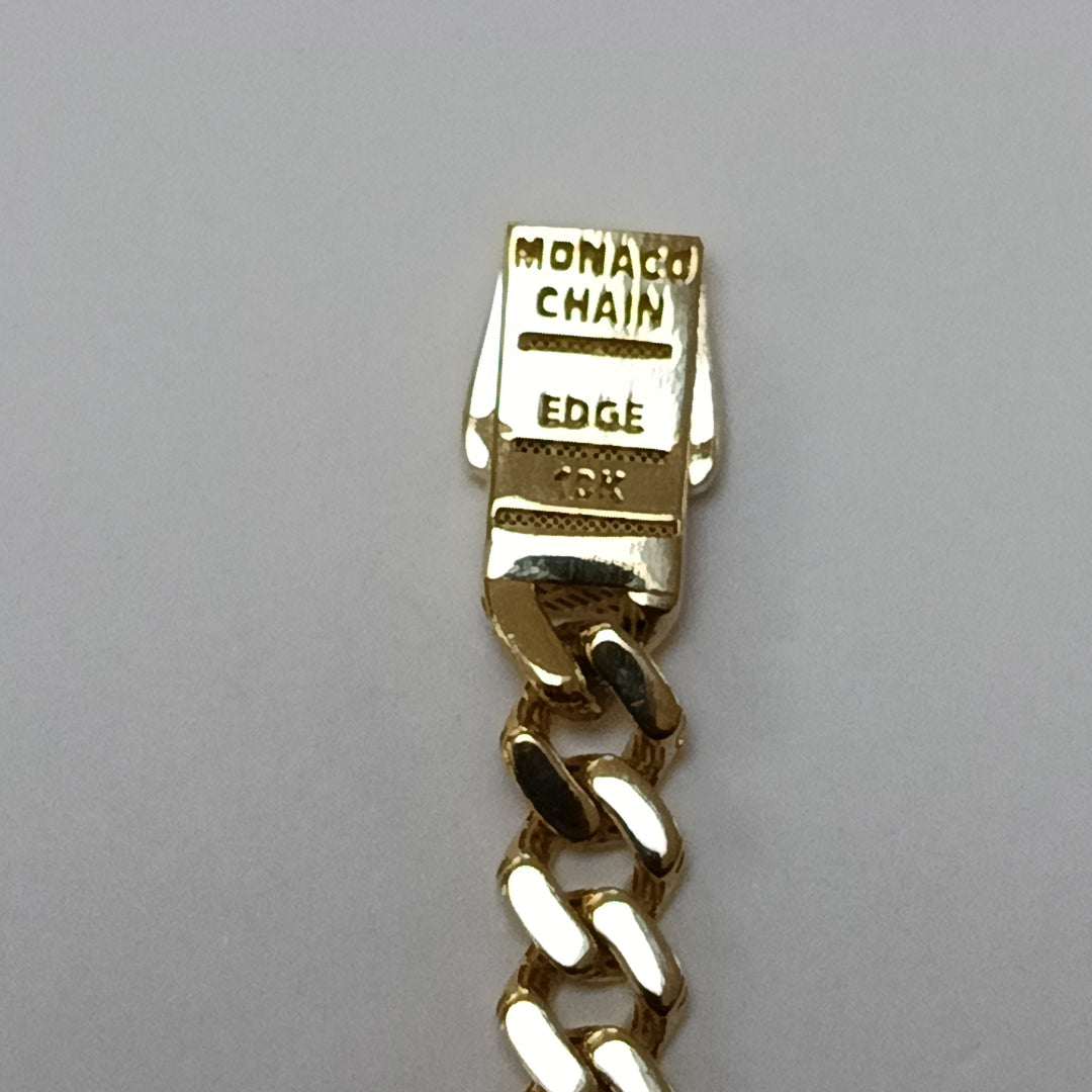 PULSERA MONACO ORO 10K 6 (NUEVO)