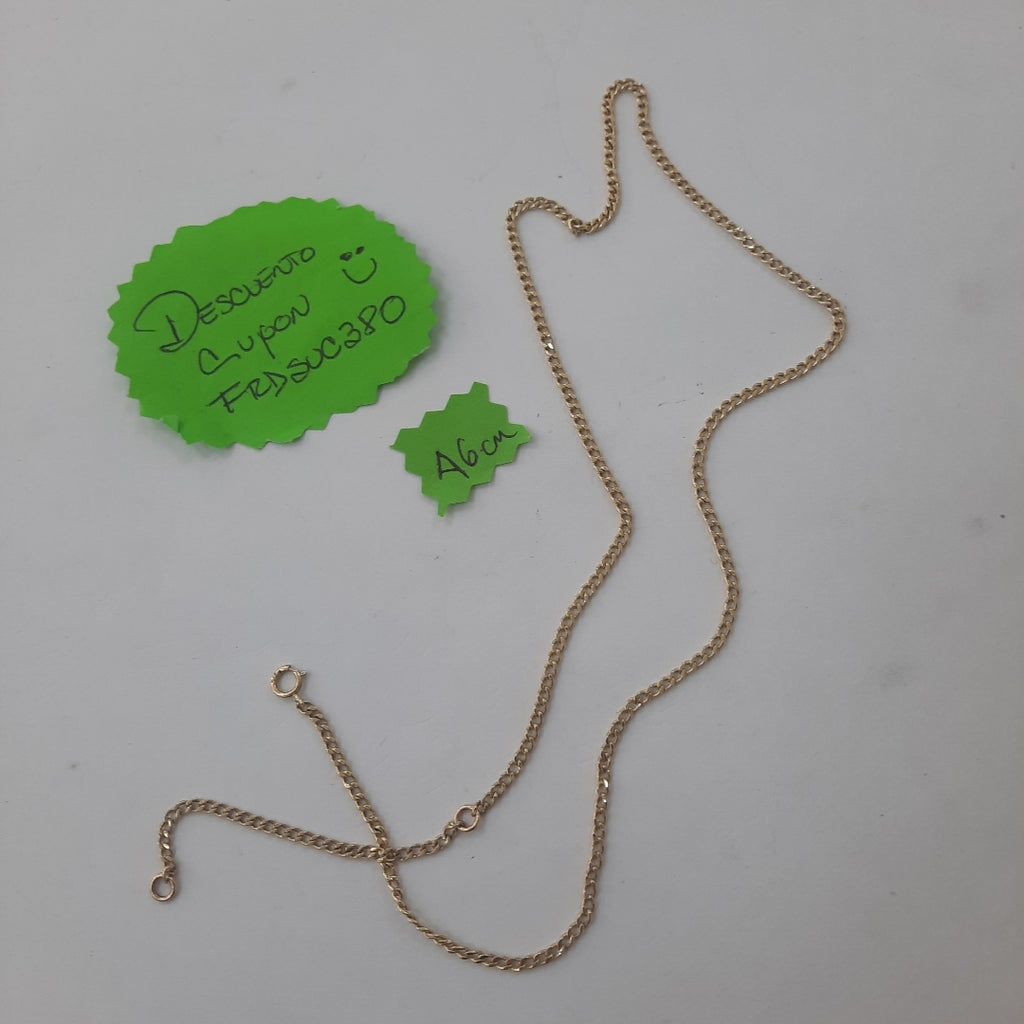 CADENA ORO 14 K 2.6 GRMS (SEMINUEVO)