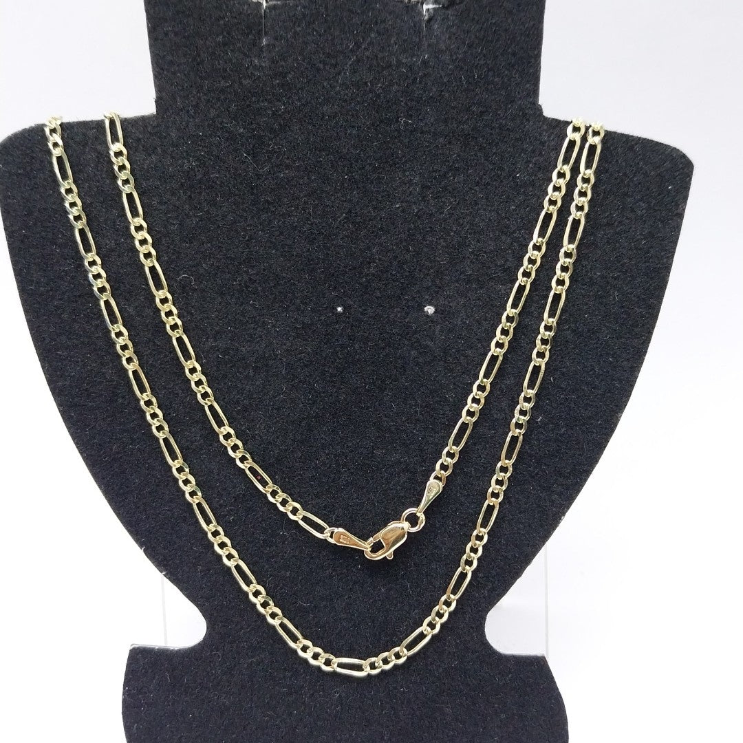 CADENAS 3X1 ORO 14K 55 CM 5.2 GR (NUEVO)