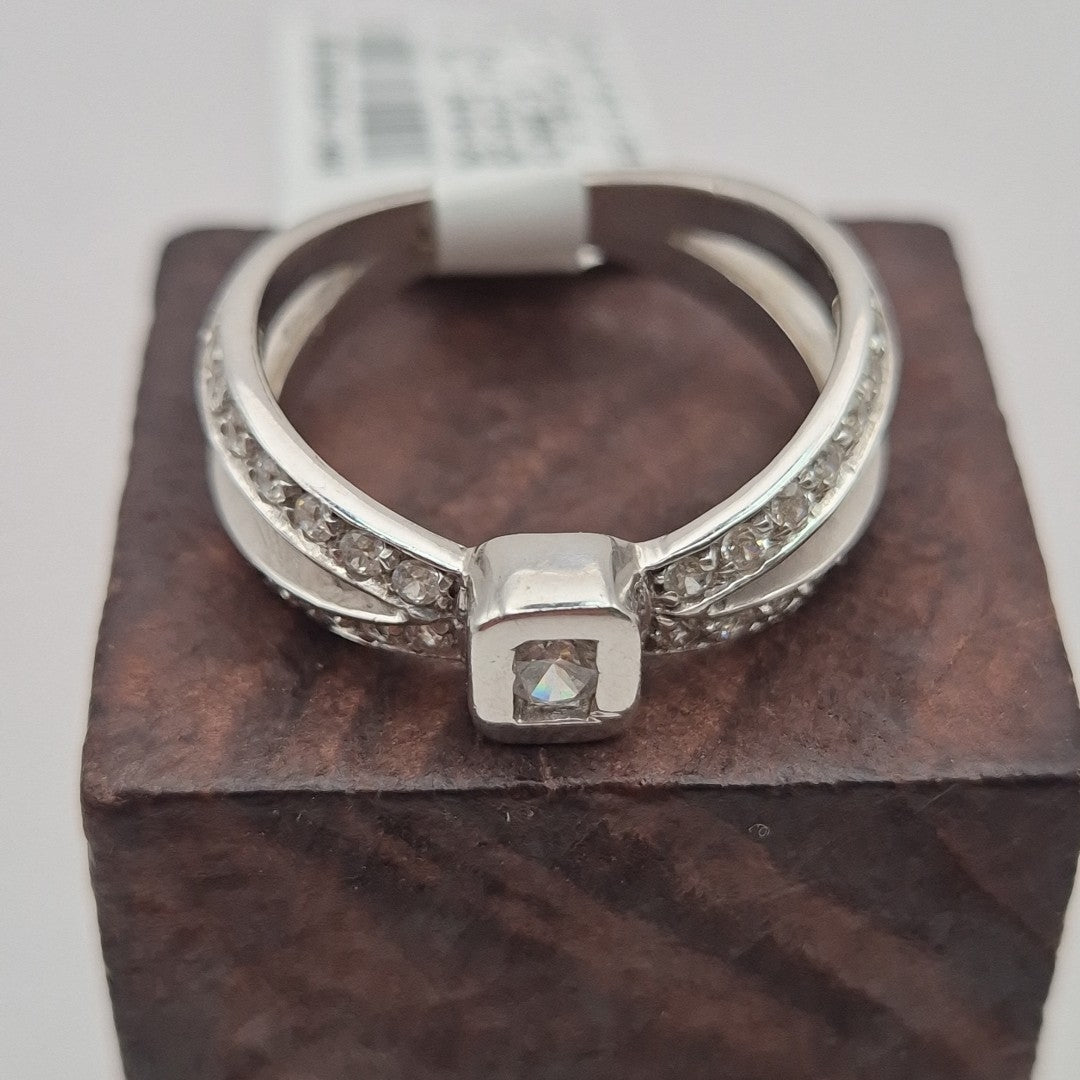 ANILLITO ORO BLANCO 14 K 4,40 GRMS (SEMINUEVO)