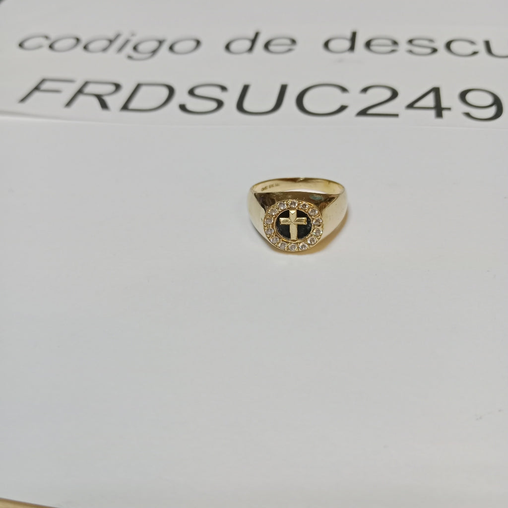 ANILLO ORO 10 K 5.7 GRMS (SEMINUEVO)