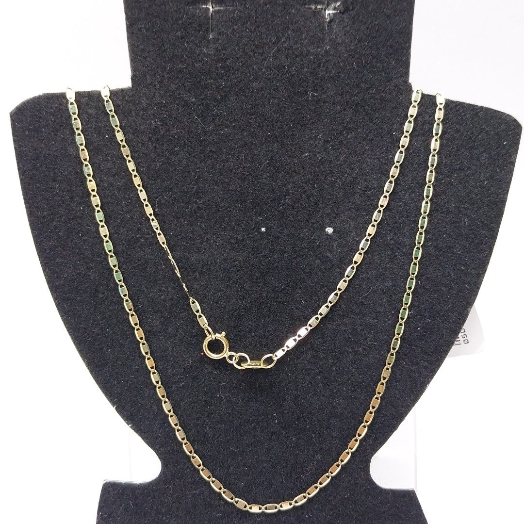CADENAS GUCHI ORO 14K 55 CM 1.9 GR (NUEVO)
