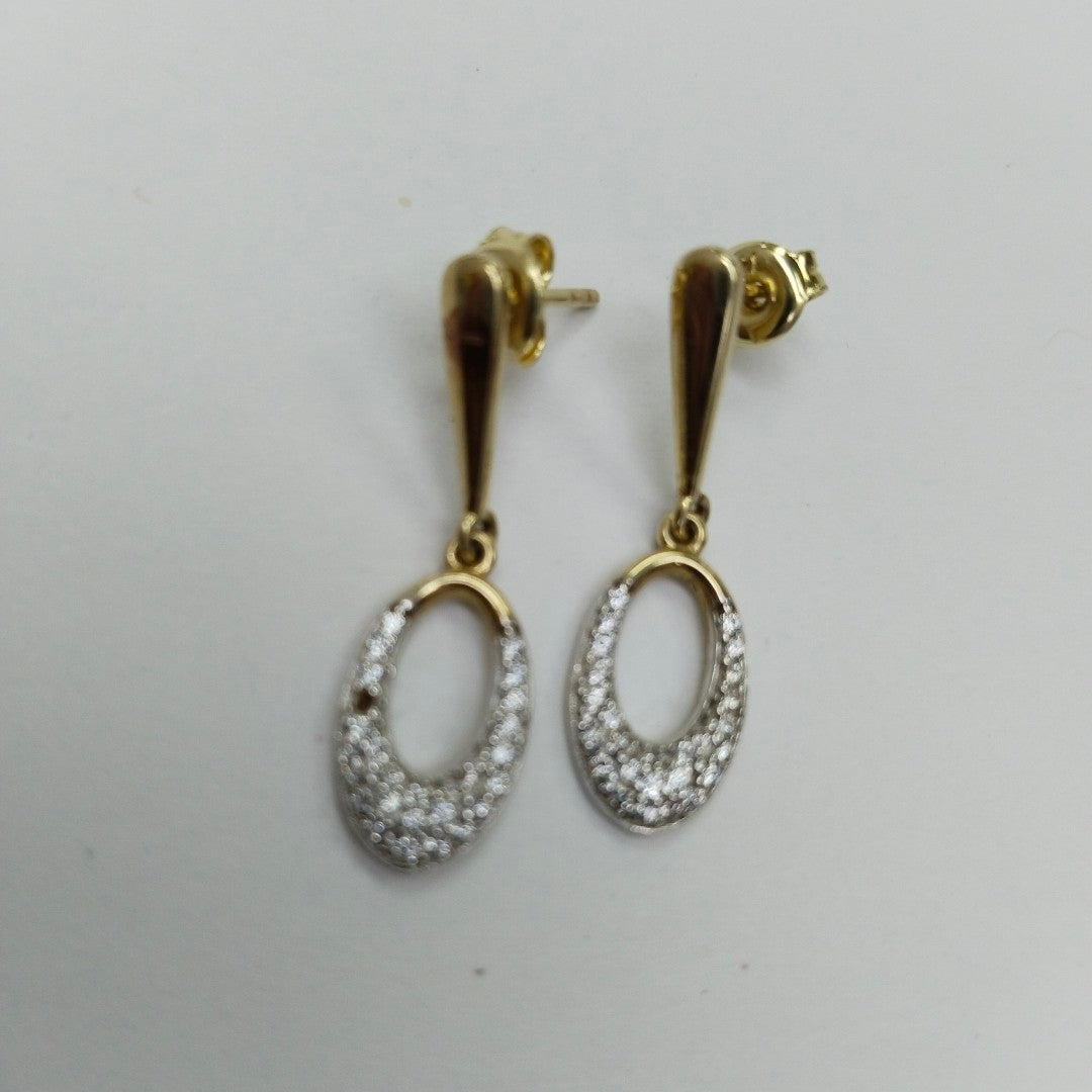 BROQUELES PAR ORO 10 K 1,90 GRMS (SEMINUEVO)