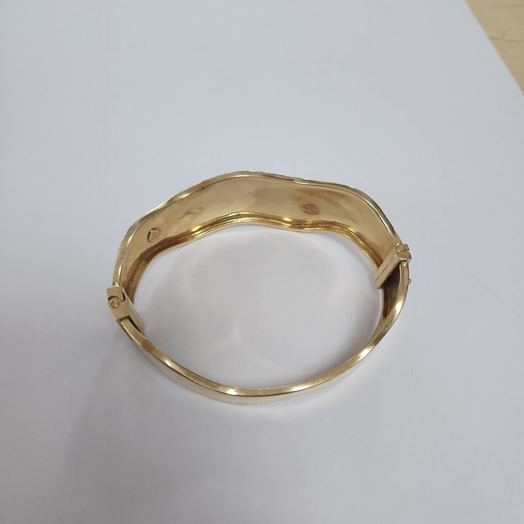 PULSERA RIGIDA ORO 14 K 20.3 GRMS (SEMINUEVO)