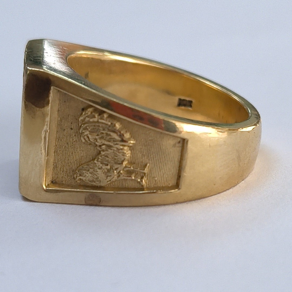 ANILLO ORO 10 K 25.8 GRMS (SEMINUEVO)