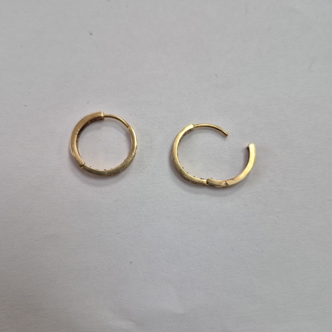 ARETES PAR ORO 10 K 2,10 GRMS (SEMINUEVO)