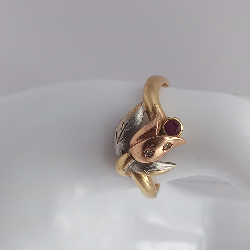 ANILLITO ORO 14 K 3,80 GRMS (SEMINUEVO)