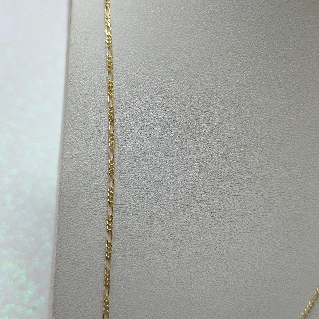 CADENAS TEJIDO 3X1 ORO 14K 55 CM 2.7 GR (NUEVO)