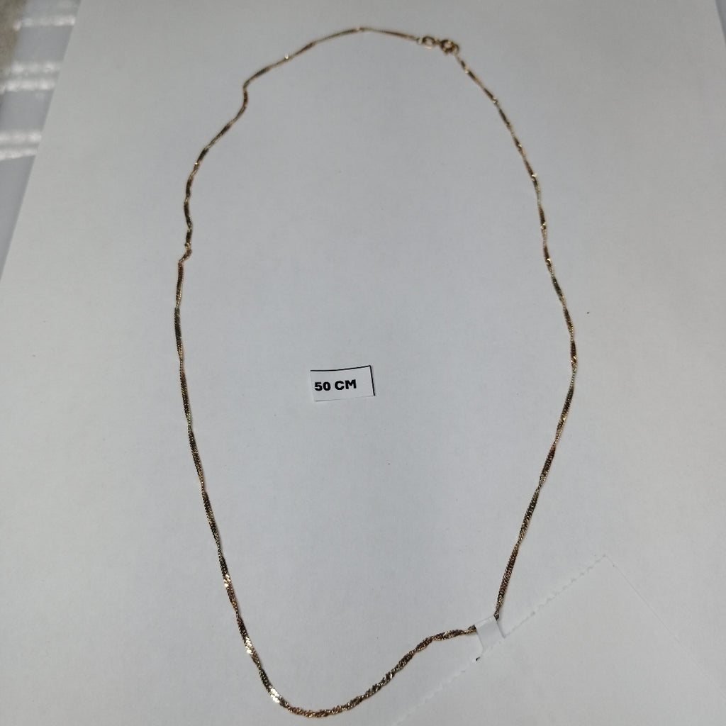 CADENA ORO 14 K 2.8 GRMS (SEMINUEVO)