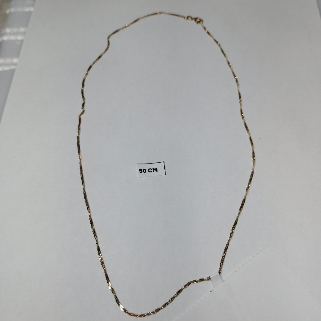 CADENA ORO 14 K 2.8 GRMS (SEMINUEVO)