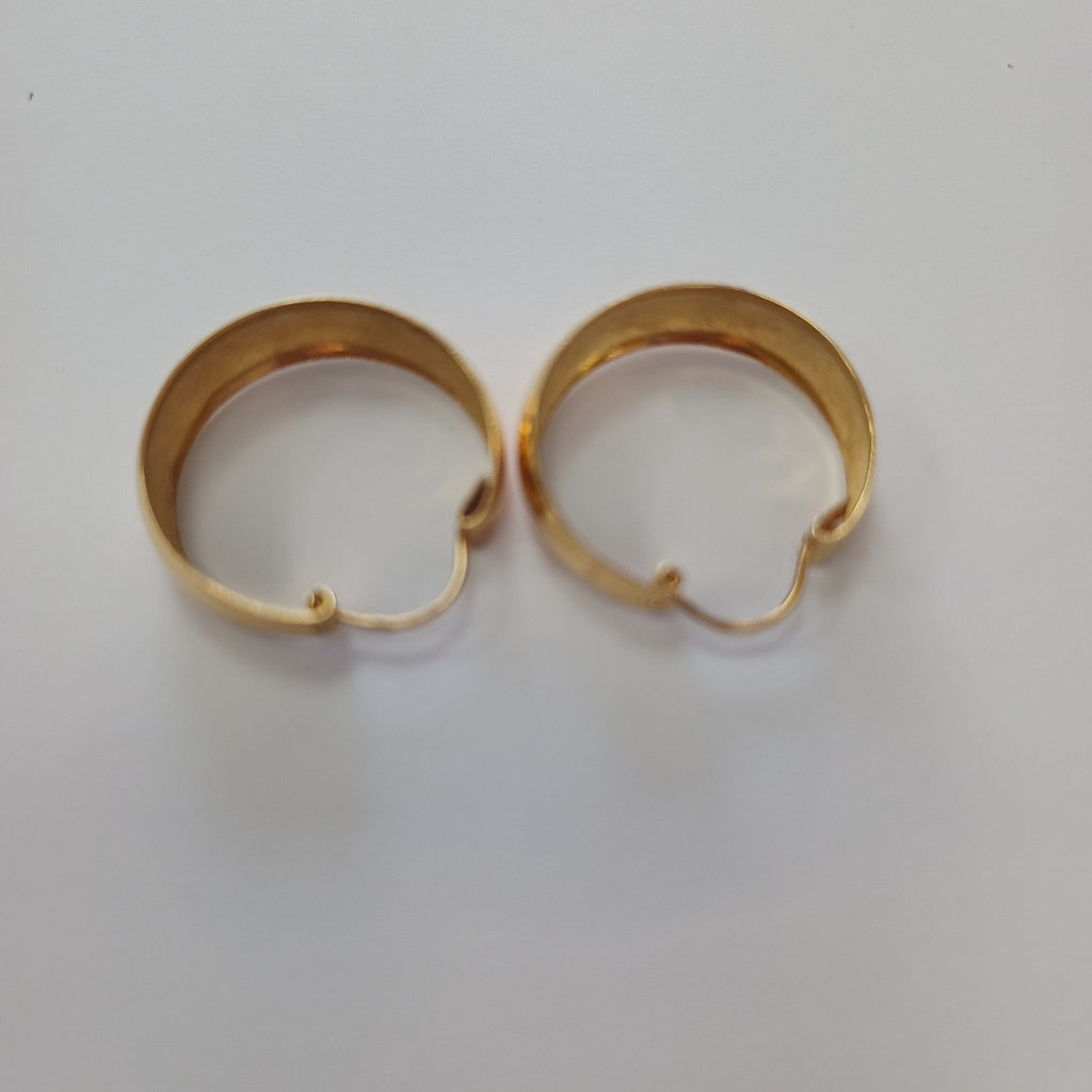 ARRACADAS PAR ORO 14 K 5,90 GRMS (SEMINUEVO)