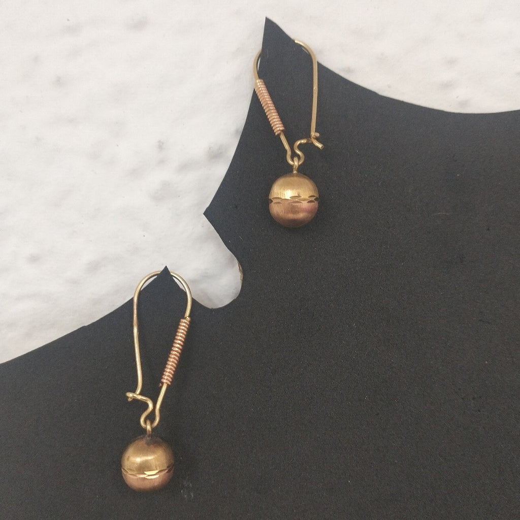 ARETES PAR ORO 10 K 3.3 GRMS (SEMINUEVO)
