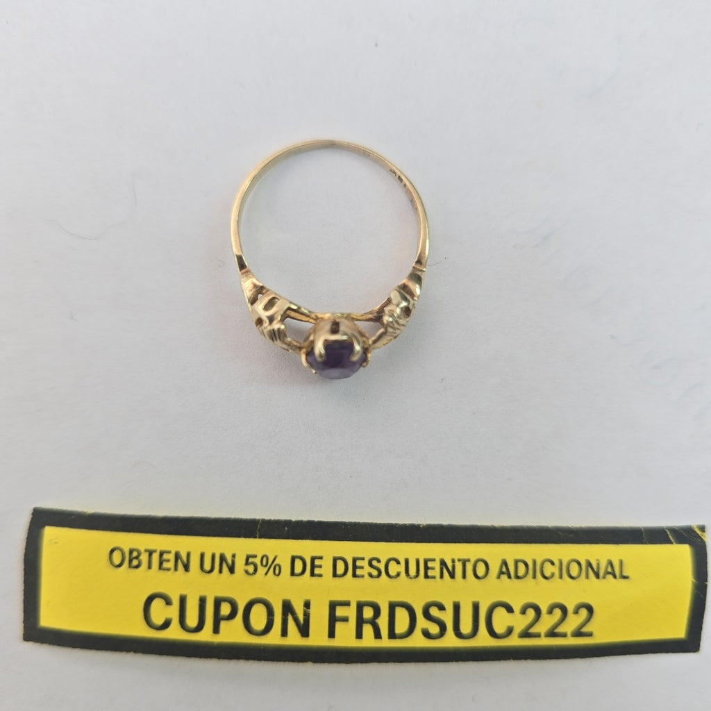 ANILLO ORO 10 K 2,60 GRMS (SEMINUEVO)