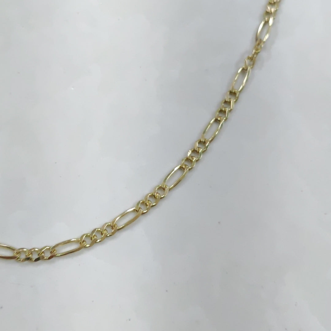 CADENAS 3X1 ORO 14K 60 CM 4.2 GR (NUEVO)