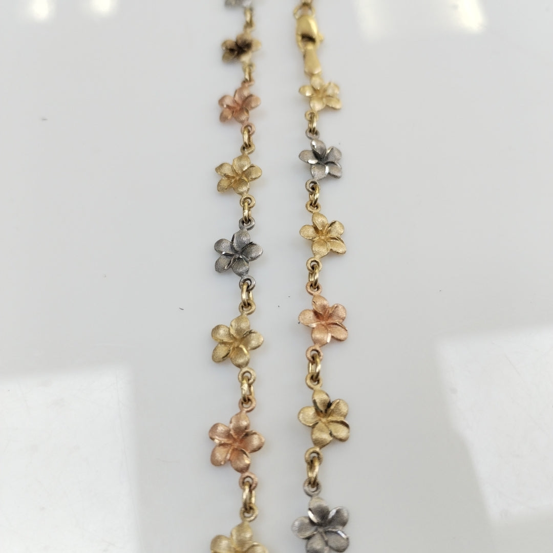 CADENA ORO, ORO COMBINADO 14 K 10.8 GRMS (SEMINUEVO)