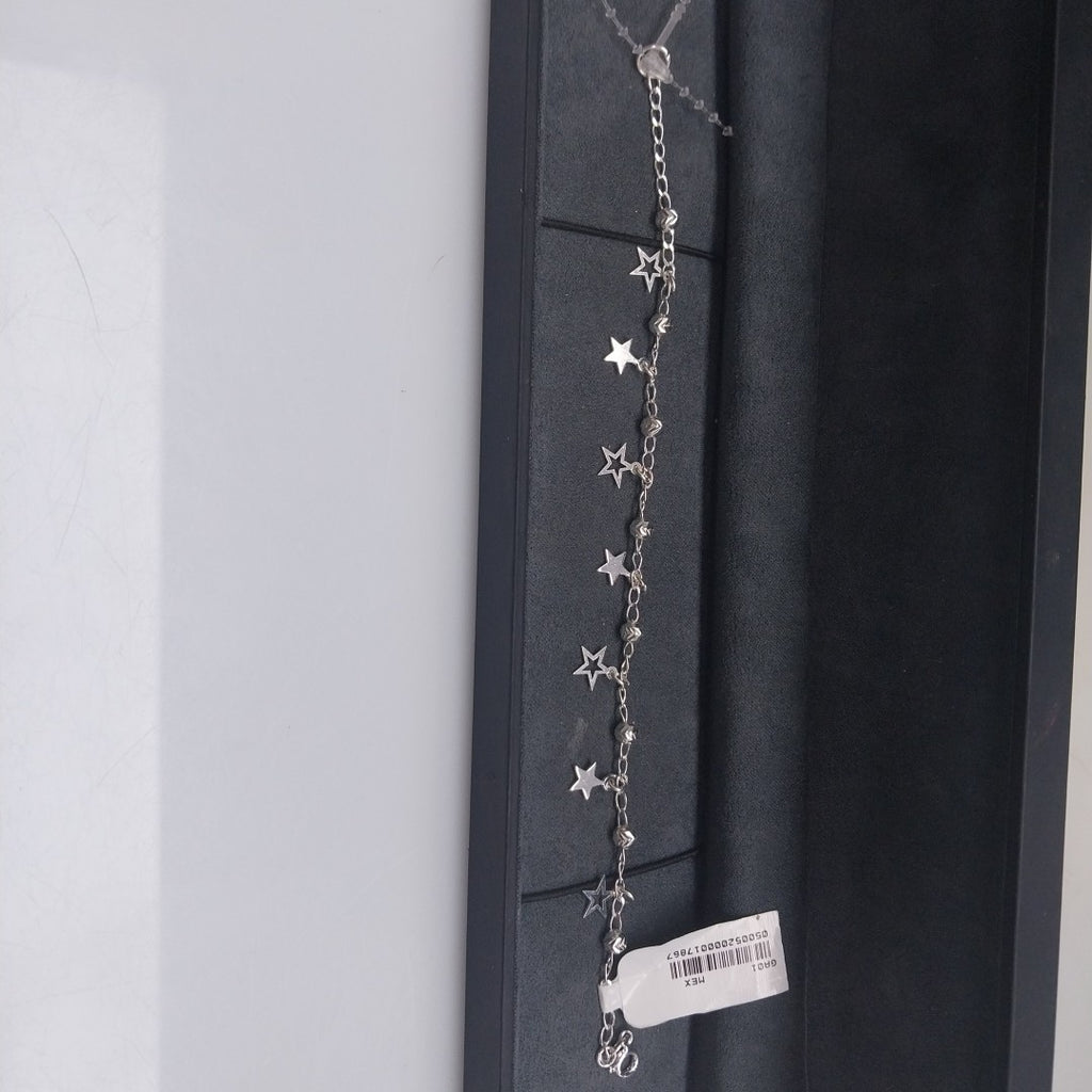 PULSERA TEJIDO ESPECIAL PLATA .925 18 CM 3.1 GR (NUEVO)