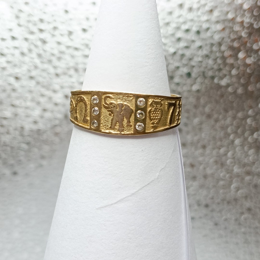 ANILLO ORO 10 K 3.7 GRMS (SEMINUEVO)