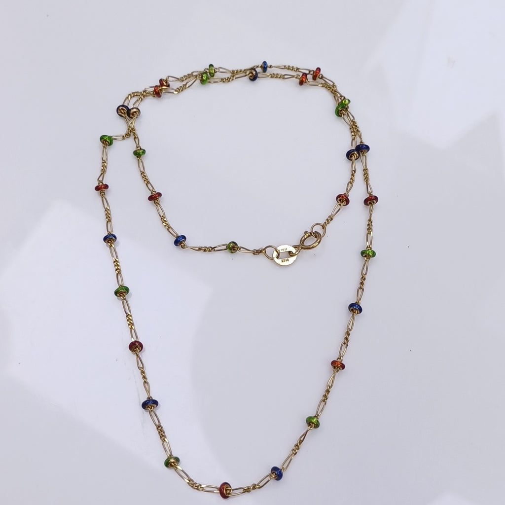 GARGANTILLA ORO 14 K 3.2 GRMS (SEMINUEVO)