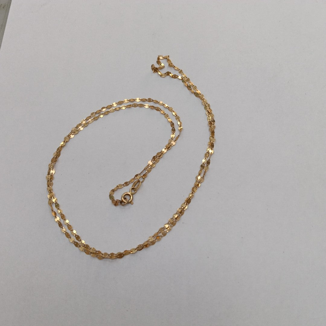 CADENA ORO 14 K 1.8 GRMS (SEMINUEVO)