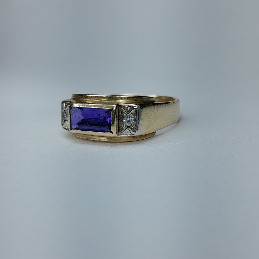 ANILLO ORO 10 K 5,20 GRMS (SEMINUEVO)