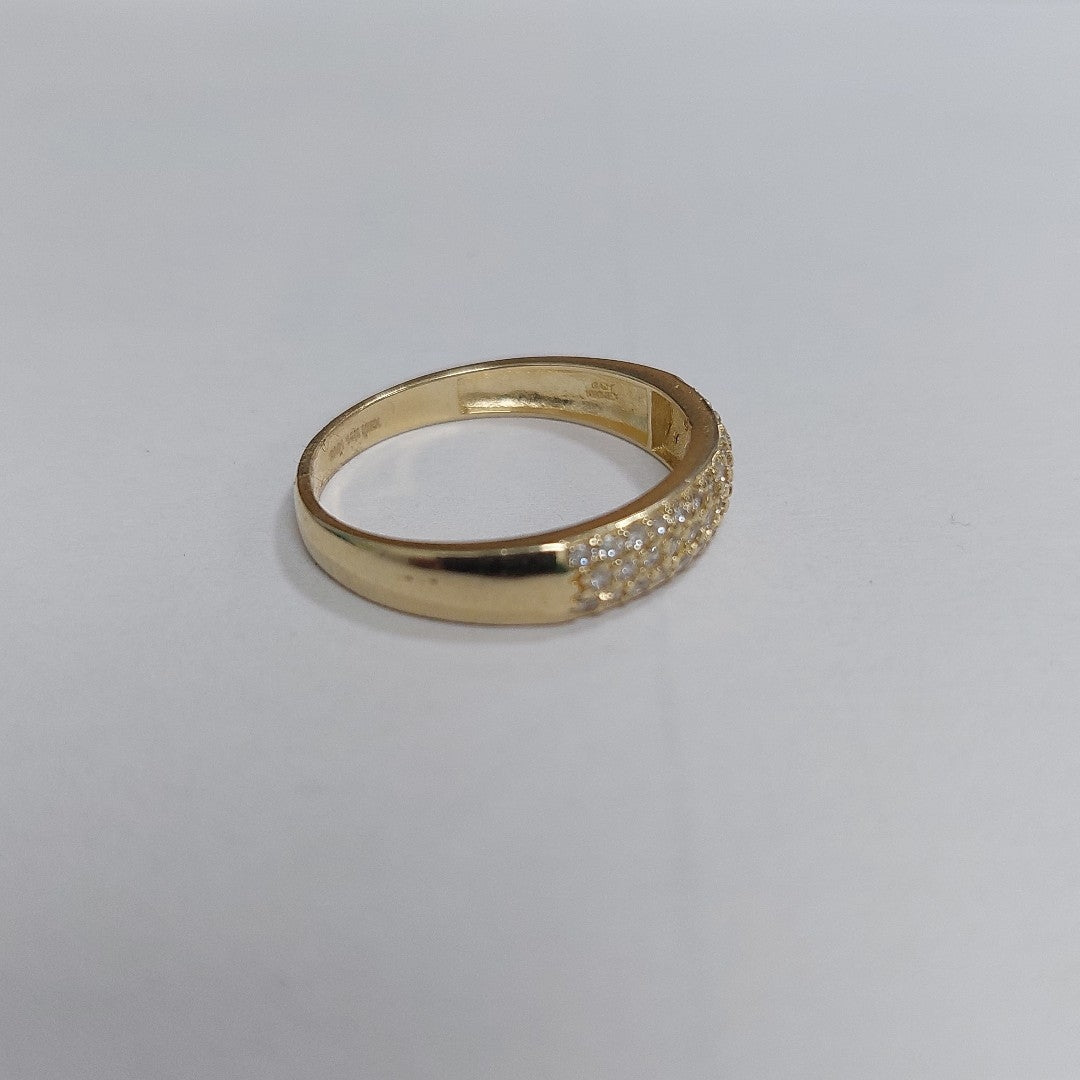 ANILLOS C/CIRCONIA ORO 10K TALLA 9 2.2 GR (NUEVO)