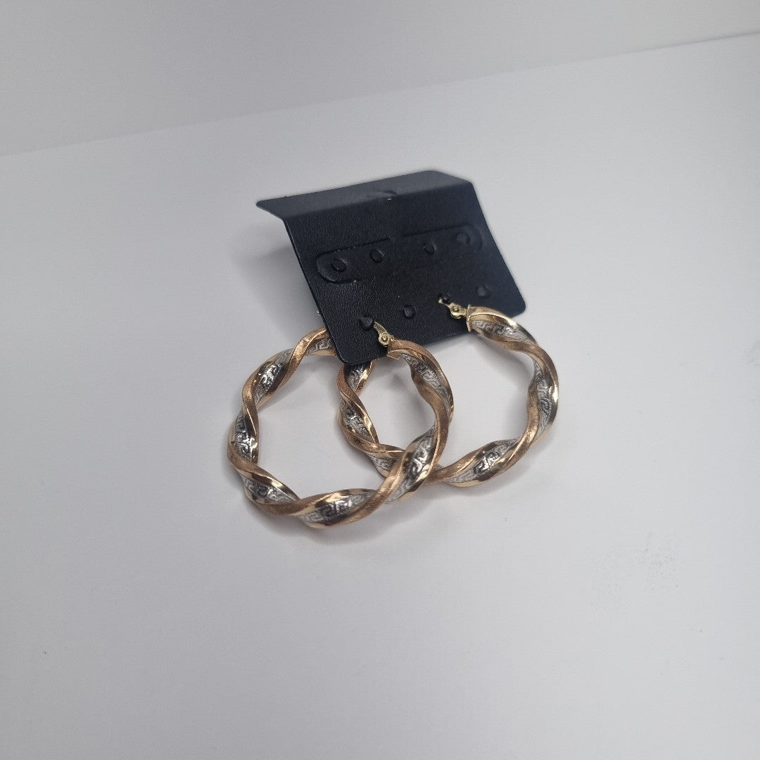 ARRACADAS PAR ORO 10 K 4 GRMS (SEMINUEVO)
