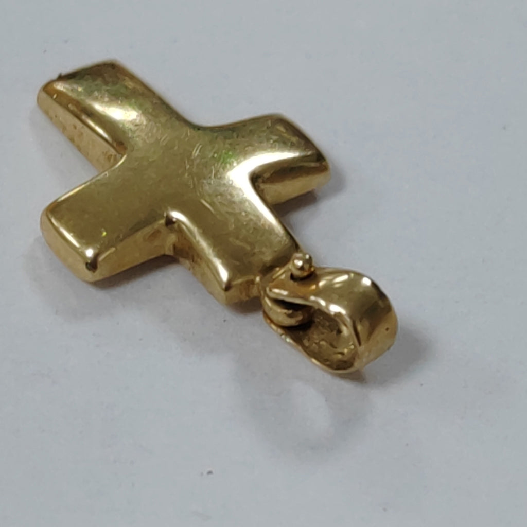CRUZ,DIJE ORO 14 K 1,60 GRMS (SEMINUEVO)