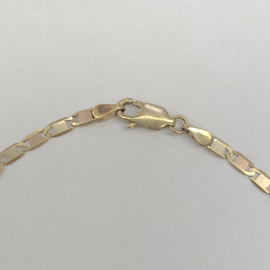 PULSERA ORO 14 K 2.5 GRMS (SEMINUEVO)