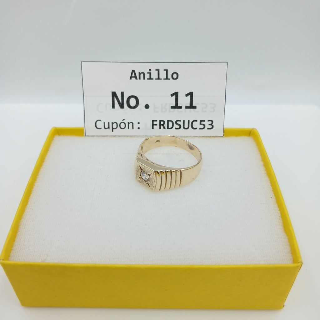 ANILLO ORO 10 K 4 GRMS (SEMINUEVO)
