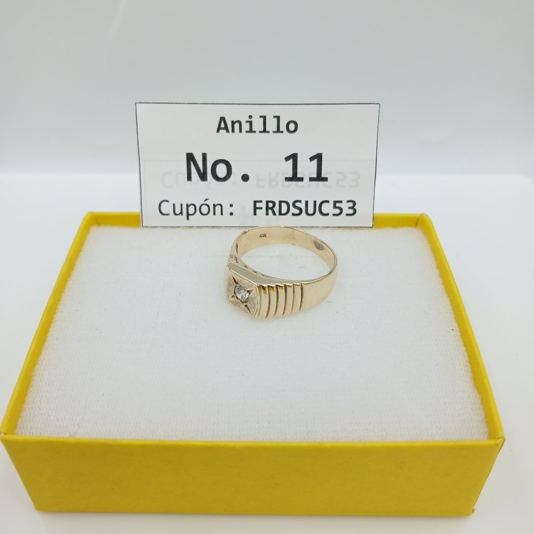 ANILLO ORO 10 K 4 GRMS (SEMINUEVO)