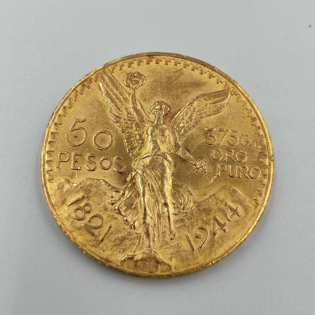K1 41,60 GRMS 21 K IDENTIFICACIÓN MONEDA NOMINATIVA MONEDAS PESOS 50 PESOS (SEMINUEVO)