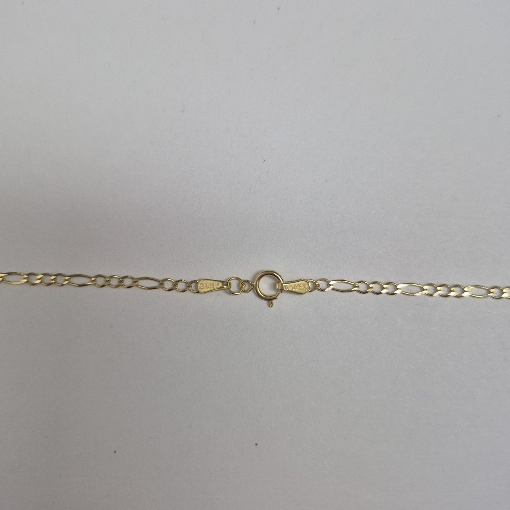 CADENAS TEJIDO 3X1 ORO 10K 50 CM 2.8 GR (NUEVO)