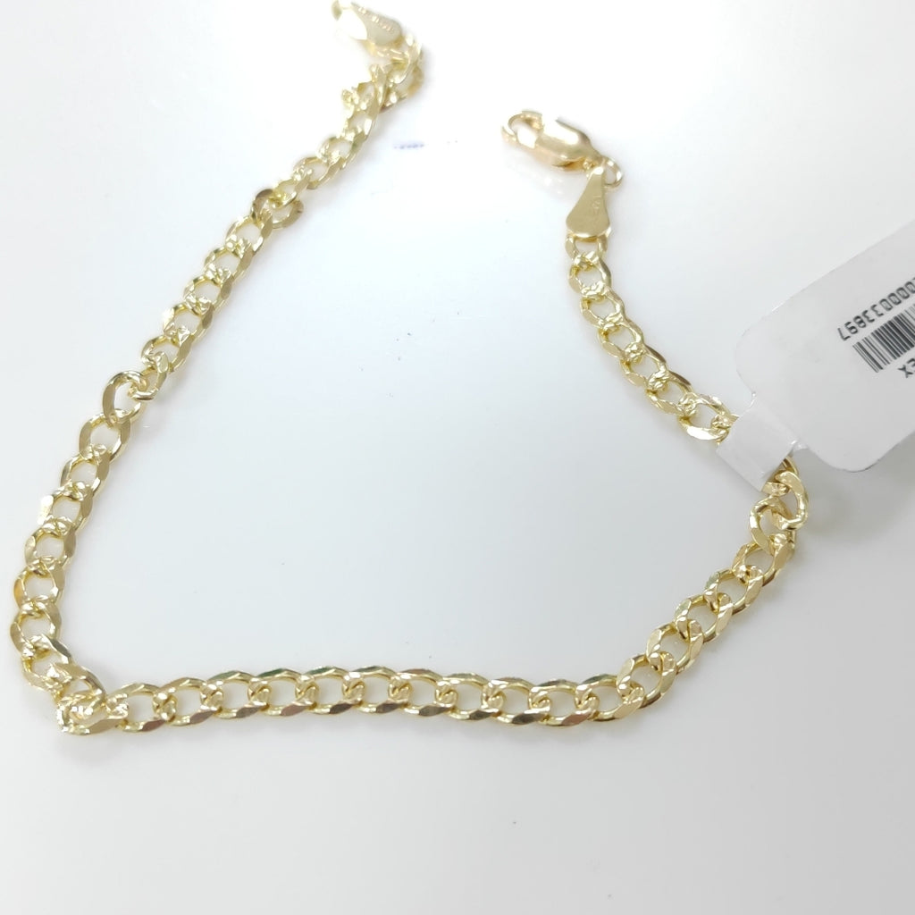 PULSERAS BARBADA ORO 14K 21 CM 5.3 GR (NUEVO)