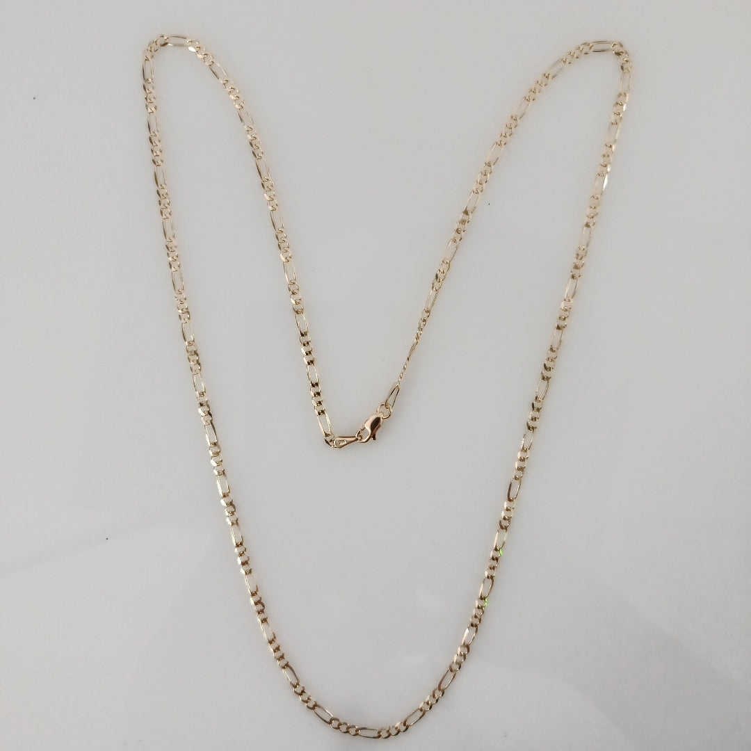 CADENAS 3X1 ORO 14K 55 CM 4.7 GR (NUEVO)