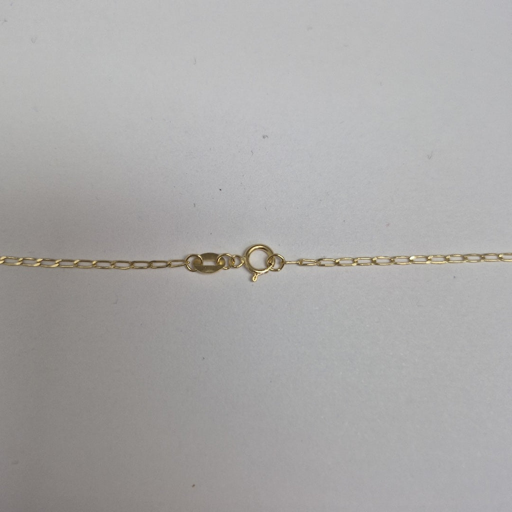 CADENAS TEJIDO ESLABONES ORO 10K 55 CM 1.8 GR (NUEVO)