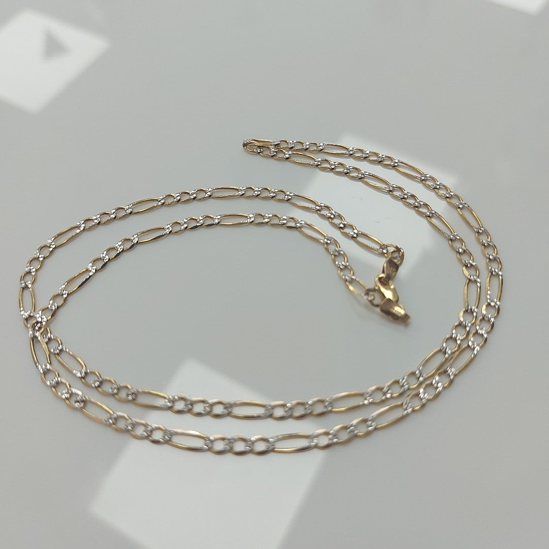 CADENA ORO, RODIADO 14 K 8.1 GRMS (SEMINUEVO)