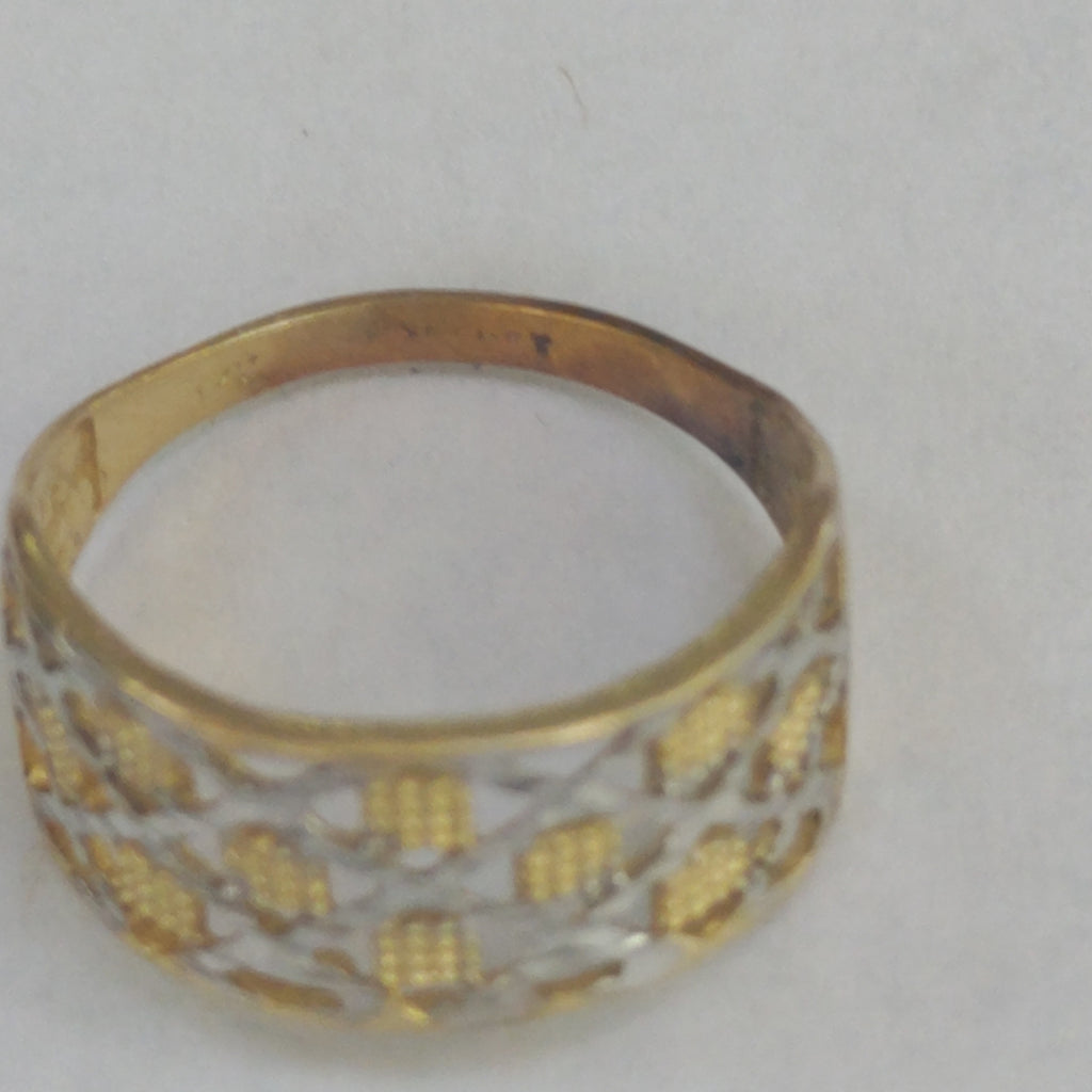 ANILLO ORO 14 K 2.4 GRMS (SEMINUEVO)