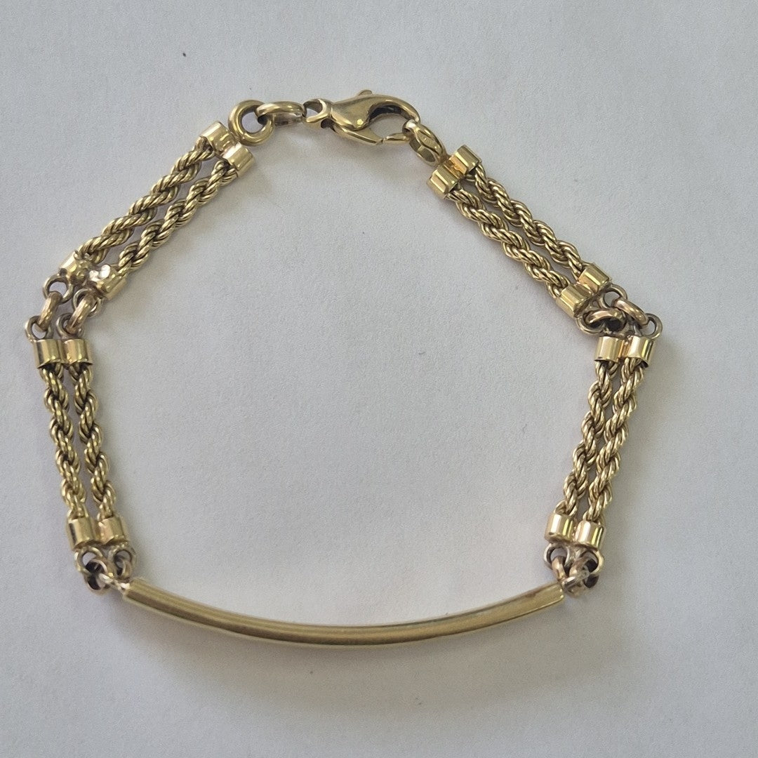 ESCLAVA ORO 14 K 13,10 GRMS (SEMINUEVO)
