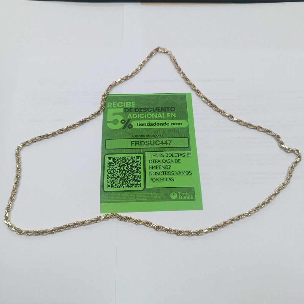 CADENA ORO 10 K 26,60 GRMS (SEMINUEVO)