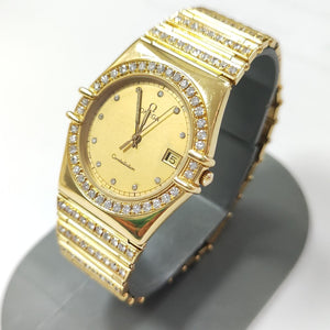 RELOJ CAJA Y PULSO ORO ORO 18 K 96.2 GRMS (SEMINUEVO)