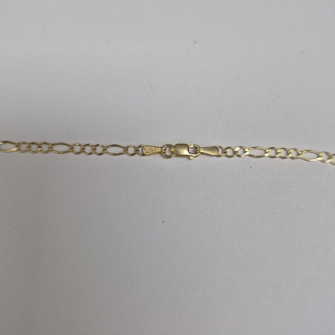 CADENAS 3X1 ORO 14K 55 CM 5.1 GR (NUEVO)