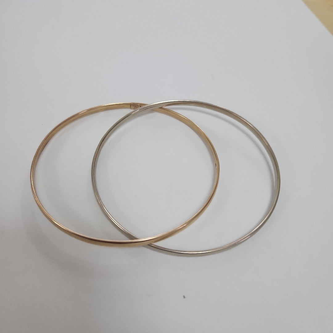PULSERA RIGIDA ORO 14 K 8.4 GRMS (SEMINUEVO)