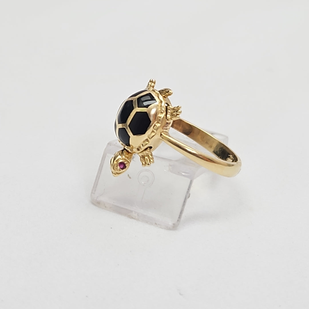 ANILLO ORO 14 K 3.7 GRMS (SEMINUEVO)