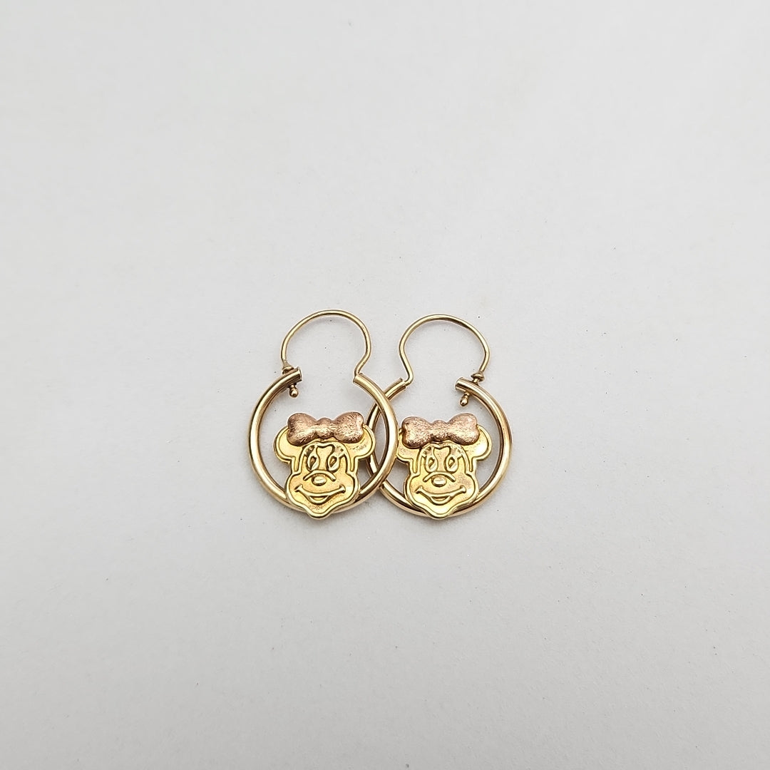 ARETES PAR ORO 10 K 2,00 GRMS (SEMINUEVO)