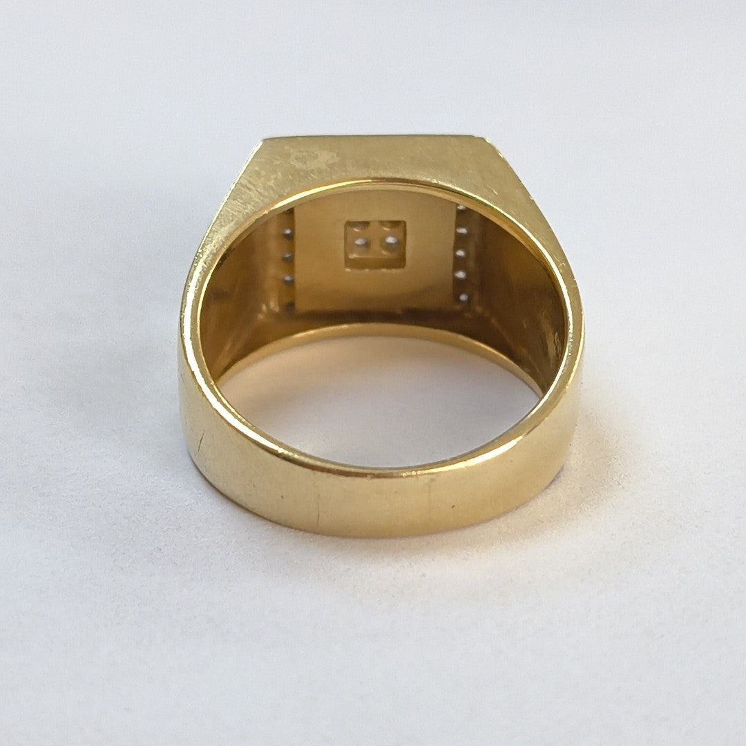 ANILLO ORO 14 K 10,30 GRMS (SEMINUEVO)