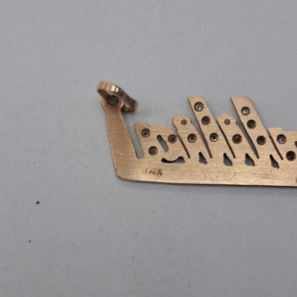 DIJE ORO 14 K 2.7 GRMS (SEMINUEVO)