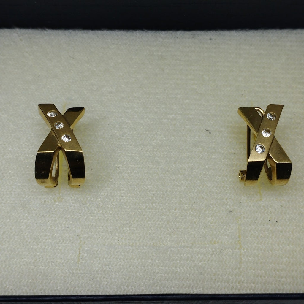ARETES PAR ORO 14 K 3.6 GRMS (SEMINUEVO)